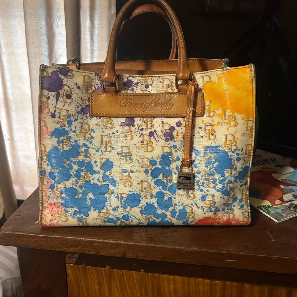 Dooney & Bourke Multicolor Satchel Bag